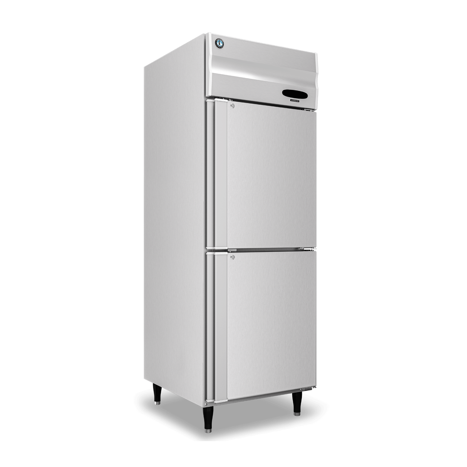 Two Door Upright Chiller and Freezer Dual Temperature